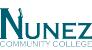 Nunez Community College logo and link