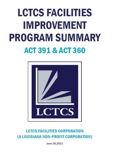 LCTCS Program Update, June 29 2021