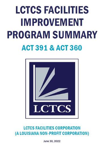 LCTCS Program Update, June 30, 2022